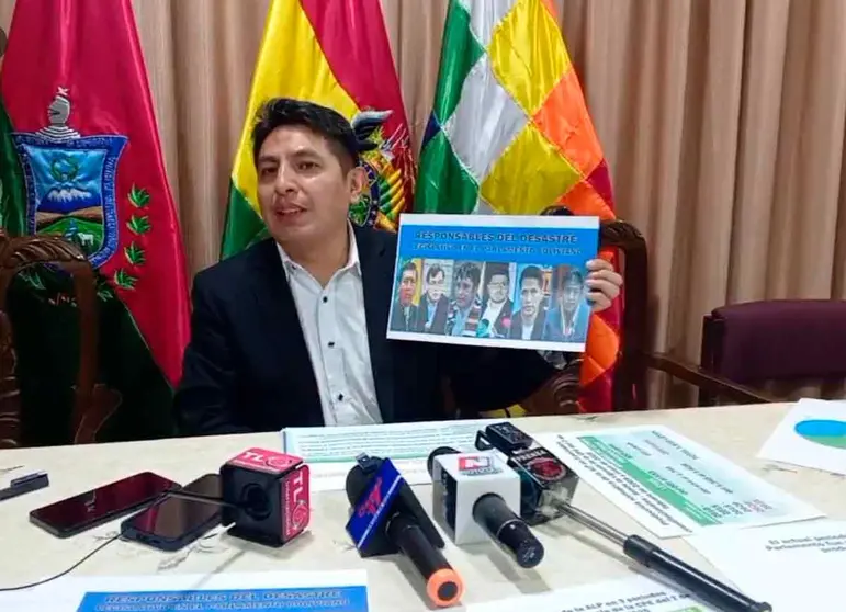 Israel Alanoca, exasamble&iacute;sta de La Paz.