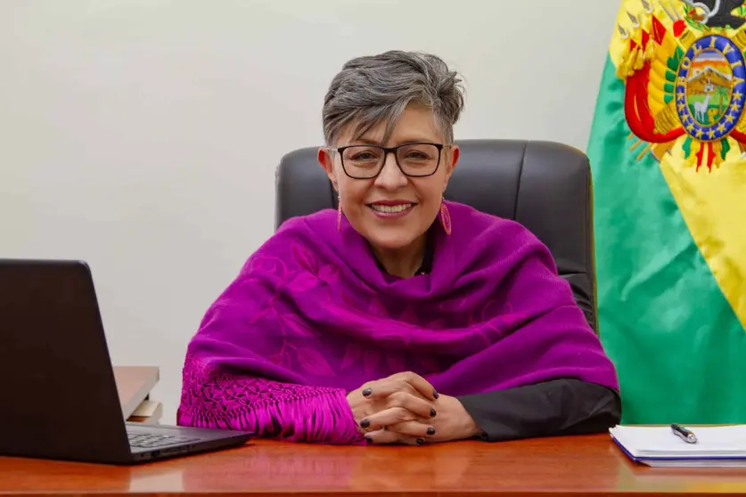 Sumaya Prado, viceministra de gastronom&iacute;a.