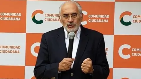Carlos Mesa, candidato a la presidencia de Bolivia por "Comunidad Ciudadana" Foto: Comunidad Ciudadana