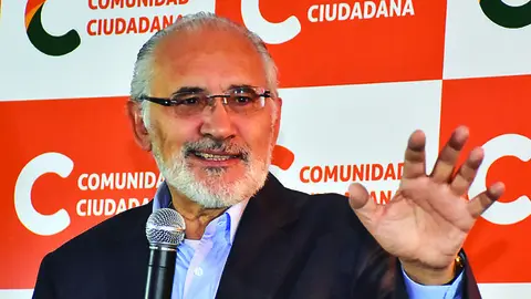 Carlos Mesa, candidato a la presidencia de Bolivia por "Comunidad Ciudadana" Foto: APG