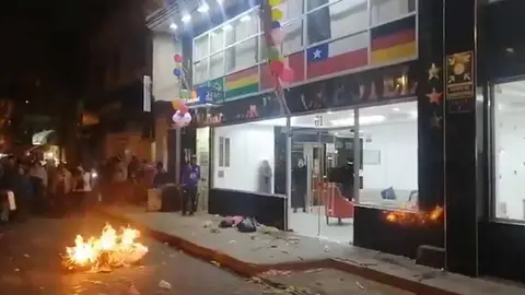 Disturbios en El Alto el deber