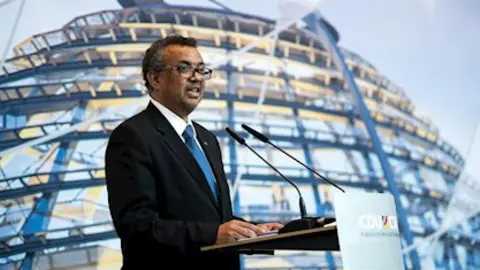 El director general de la Organizaci&oacute;n Mundial de la Salud (OMS), Tedros Adhanom Ghebreyesus