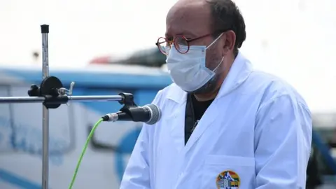 Ramiro Narv&aacute;ez, nuevo director del SEDES de La Paz. Foto: sinfronteras.com.bo