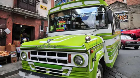 Micro de La Paz Bolivia Foto: boliviatravelsite.com