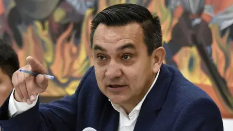 Ministro de la Presidencia Yerko Nu&ntilde;ez Foto: AFP