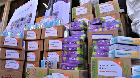 Visi&oacute;n Mundial entrega m&aacute;s de 209 mil bolivianos en insumos m&eacute;dicos al SEDES de La Paz Foto: Visi&oacute;n Mundial
