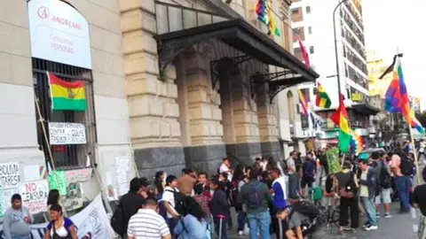 Embjada de Bolivia en Argentina Foto: El Diario