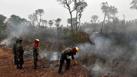 Incendios en la Chiquitan&iacute;a Foto: RRSS