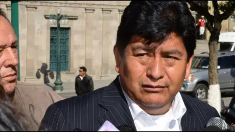 Edgar Monta&ntilde;o, ministro de obras p&uacute;blicas, servicios y Vivienda de Bolivia. (Foto: El Deber).