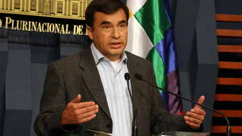 Juan Ram&oacute;n Quintana Foto: Viceministerio de Comunicaci&oacute;n
