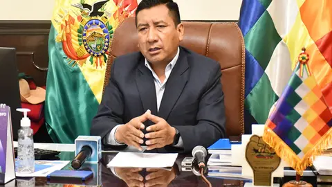 Freddy Mamani, expresidente de la C&aacute;mara de Diputados.