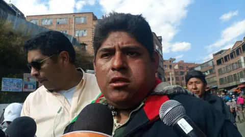 Cesar Apaza, dirigente Adepcoca. (Foto: &Eacute;xito Noticias).