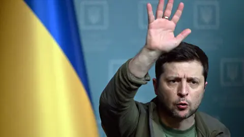 Volodymyr Zelensky, presidente ucraniano. (Foto: El peri&oacute;dico).