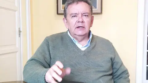 Lu&iacute;s Eduardo Siles, jefe de MNR. (Foto: El pa&iacute;s, Tarija).