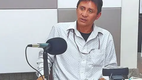 Luis Arandia, dirigente gremial. (Foto: Correo del Sur).