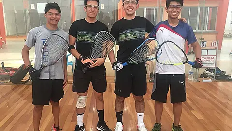 R&aacute;quetbol juvenil boliviano. (Foto. El Pa&iacute;s, Tarija).