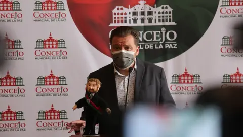 Oscar Sogliano, concejal pace&ntilde;o. (Foto: Concejo Municipal de La Paz).
