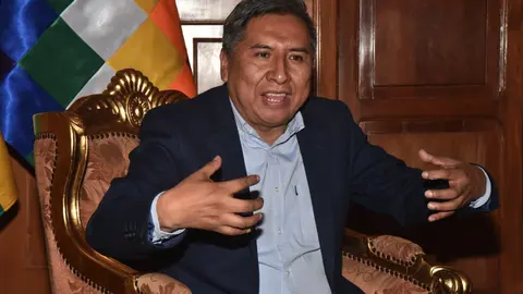 Rogelio Mayta, canciller de Bolivia. (Foto: ATB).