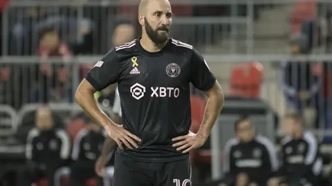 Gonzalo Higua&iacute;n, delantero argentino. (Foto. The 42).