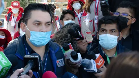 Carlos Santalla, responsable del INE La Paz. (Foto: INE).