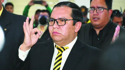 H&eacute;ctor Montes, presidente de The Strongest. (Foto: Ahora el Pueblo).
