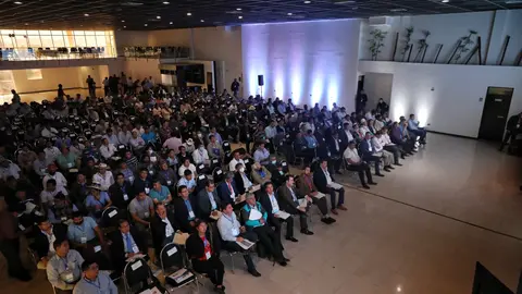 Encuentro plurinacional por el censo. (Foto: Twitter de Luis Arce).