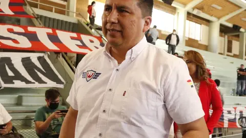 Gary Soria, presidente de Wilstermann. (Foto: Jorge Wilstermann).