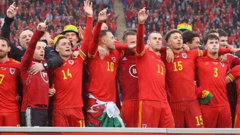 Selecci&oacute;n de Gales. (Foto: ESPN).