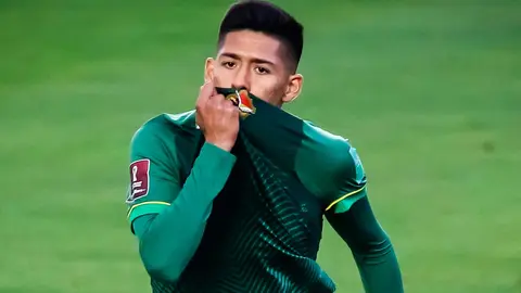 Ramiro Vaca, centrocampista boliviano. (Foto: Sport Bolivia).