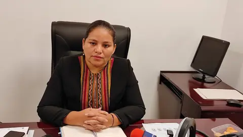 Deysi Choque, diputada del MAS. (Foto: C&aacute;mara de Diputados).
