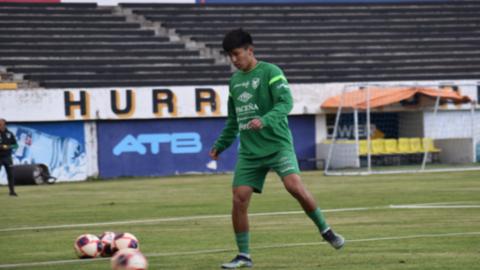 Miguel Terceros, jugador nacional. (Foto: FBF).