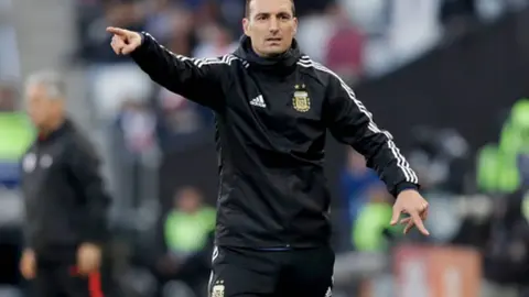 Lionel Scaloni, entrenador de Argentina. (Foto: Marca).