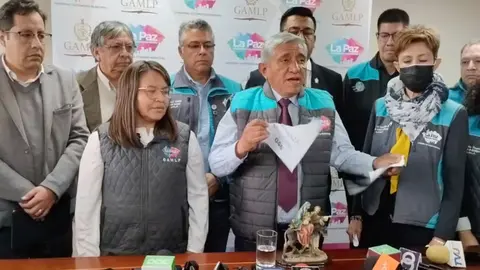 Iv&aacute;n Arias, alcalde de La Paz. (Foto: La Raz&oacute;n).