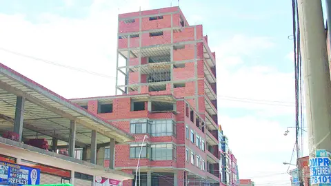 Construcci&oacute;n en La Paz, imagen referencial. (Foto. Ahora el Pueblo).