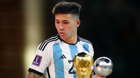 Enzo Fern&aacute;ndez, mediocampista argentino. (Foto; Infobae).