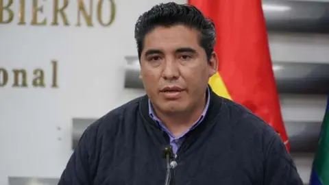 Juan Carlos Limpias, director nacional de r&eacute;gimen penitenciario. (Foto: ABI).