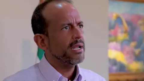 Luis Fernando Camacho, gobernador de Santa Cruz. (Foto. Erbol).