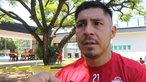 Iv&aacute;n Huayhuata, jugador boliviano. (Foto: Club Deportivo Guabir&aacute;).