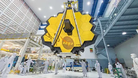 Telescopio James Webb. (Foto: RTVE).