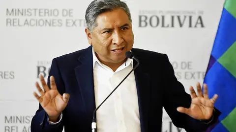 Rogelio Mayta, canciller boliviano. (Foto: La Raz&oacute;n).