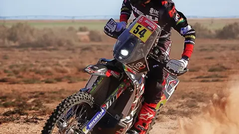 Daniel Nosiglia, corredor boliviano. (Foto: Jornada).