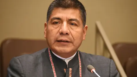 Fernando Huanacuni, excanciller de Bolivia. (Foto: Canciller&iacute;a de Bolivia).