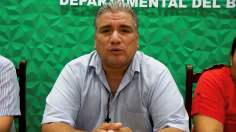 Fernando Arias, secretario general de la gobernaci&oacute;n del Beni. (Foto: Taxi Noticias).