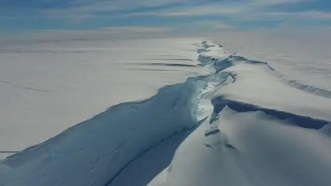 Iceberg desprendido, imagen referencial. (Foto: Sputnik).