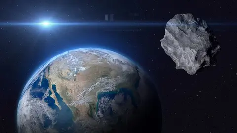 Asteroide 2023 BU, imag&eacute;n creada. (Foto: MI M&eacute;xico).