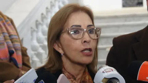Centa Rek, senadora de Creemos. (Foto: Opini&oacute;n Bolivia).