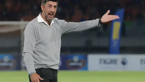 Cristian Diaz, entrenador de Wilstermann. (Foto: Jorge Wilstermann).