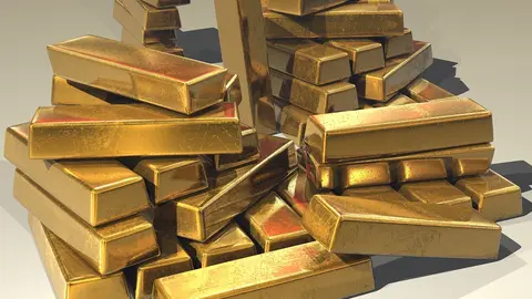 Lingotes de oro, imagen referencial. (Foto: Pixabay).