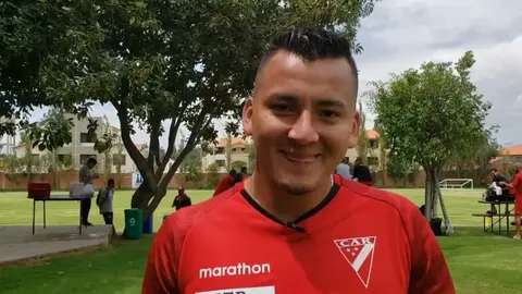 Jorge Enrique Flores, defensor chuquisaque&ntilde;o. (Foto: RR. SS.).