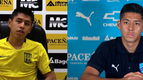 Diego Wayar y Ramiro Vaca, mediocampistas nacionales.